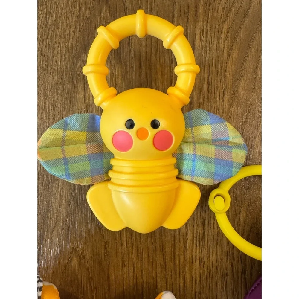 Infantino Baby Gym Infant Replacement Part Handing Toy Lot‎ Octopus Fish Bee